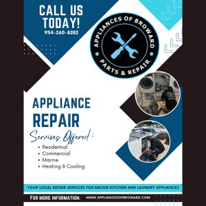 Marine Appliance Repair Sale