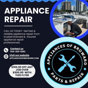 Broward County Appliance Repair Sale!