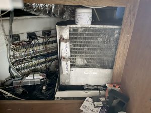 HVAC Maintenance on 95' Hargrave Custom Yacht in Fort Lauderdale