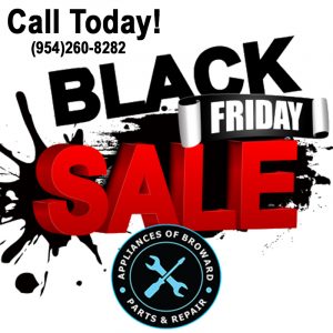 Black Friday Appliance Repair Sale!
